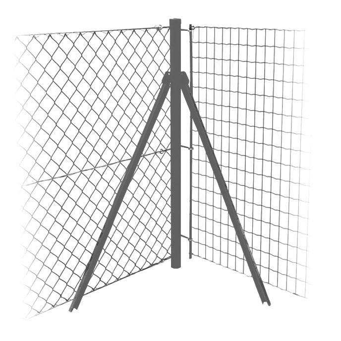 Colonna angolare OKTAVIA 2000 zincata