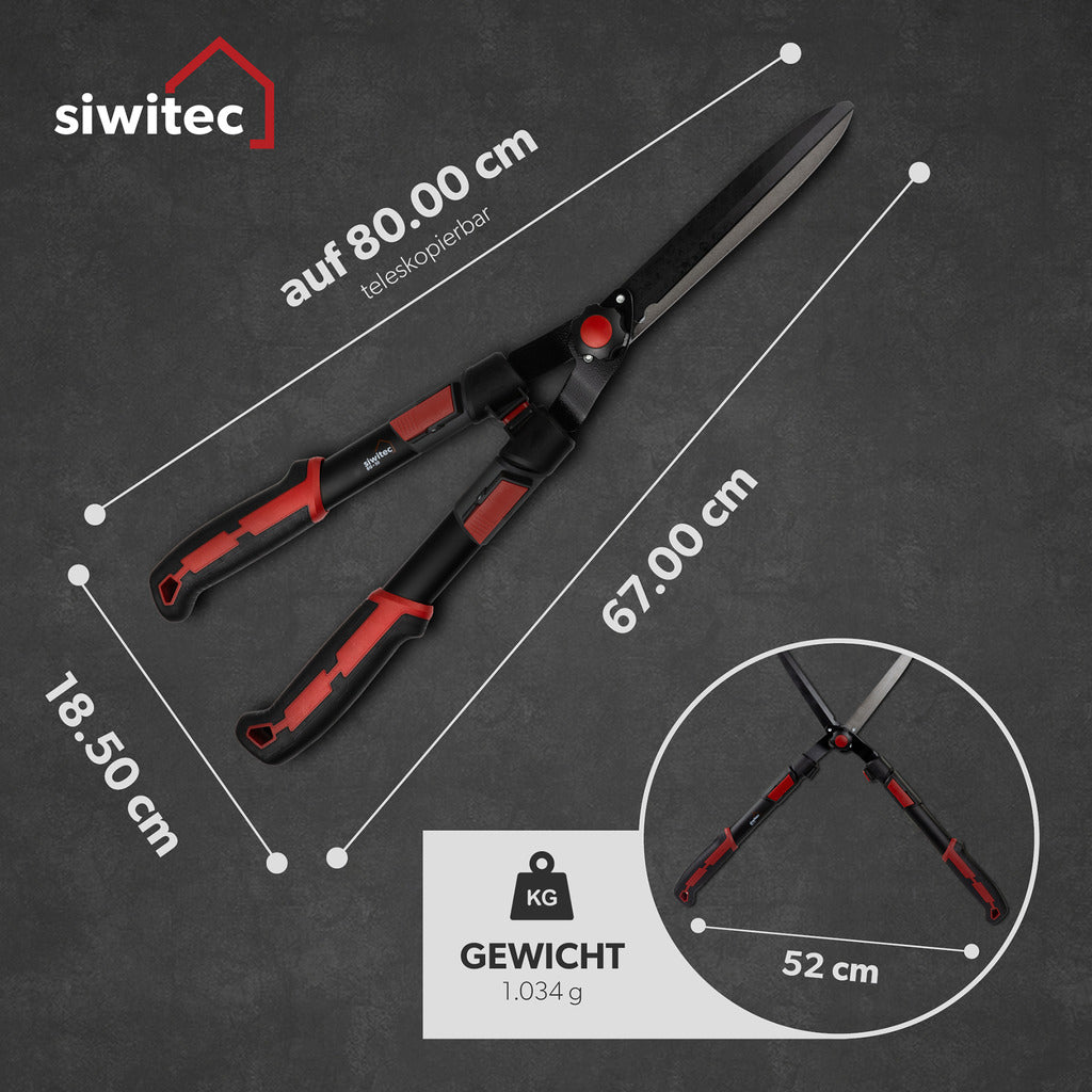 Siwitec telescopic hedge trimmer SG-31