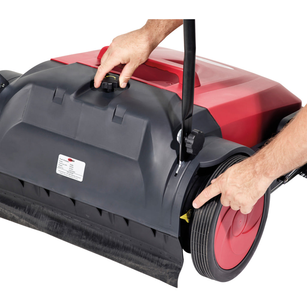 Hand sweeper PS 480 / with 1 side brush