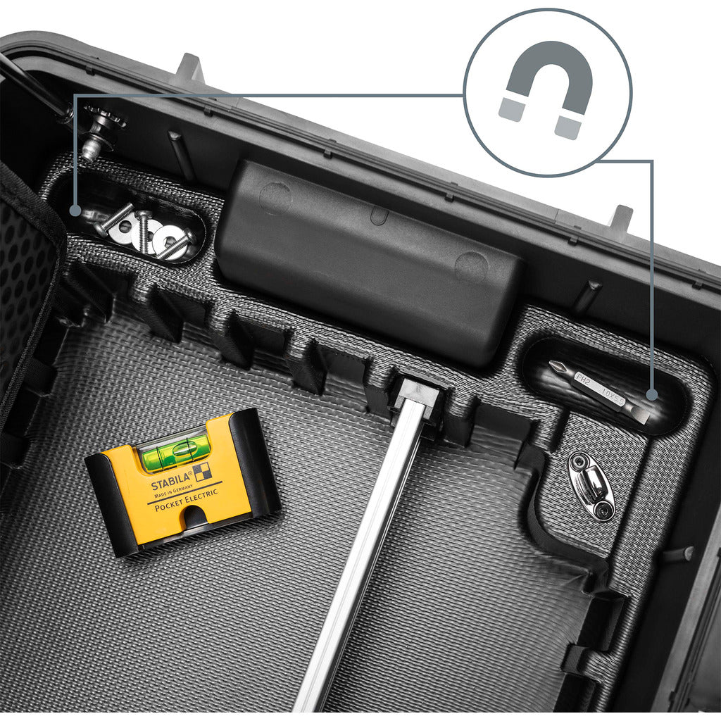 Knipex Werkzeugkoffer "Robust26 Move" / leer