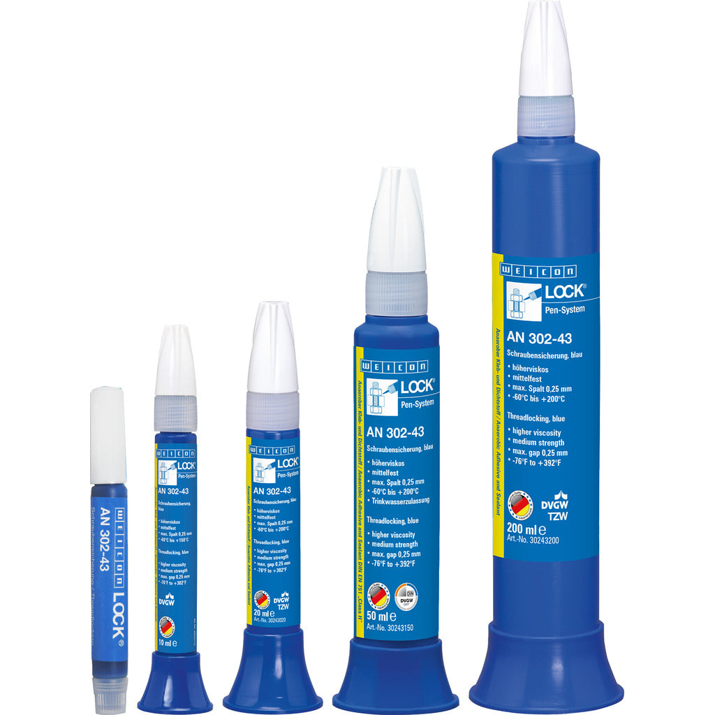 Threadlocker WEICONLOCK AN 302-43 medium strength