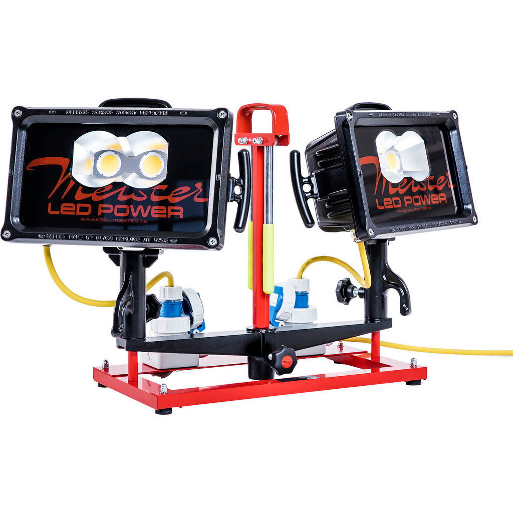 DUO-LIGHT 450 S support module with 2 LED high-performance spotlights 180 AC