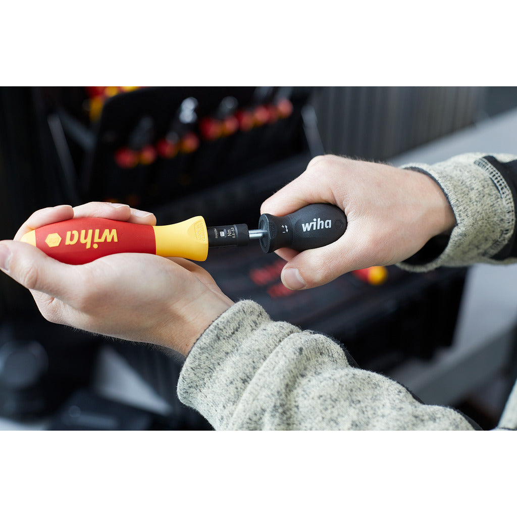 Torque screwdriver set TorqueVario-S electric assorted 19-piece