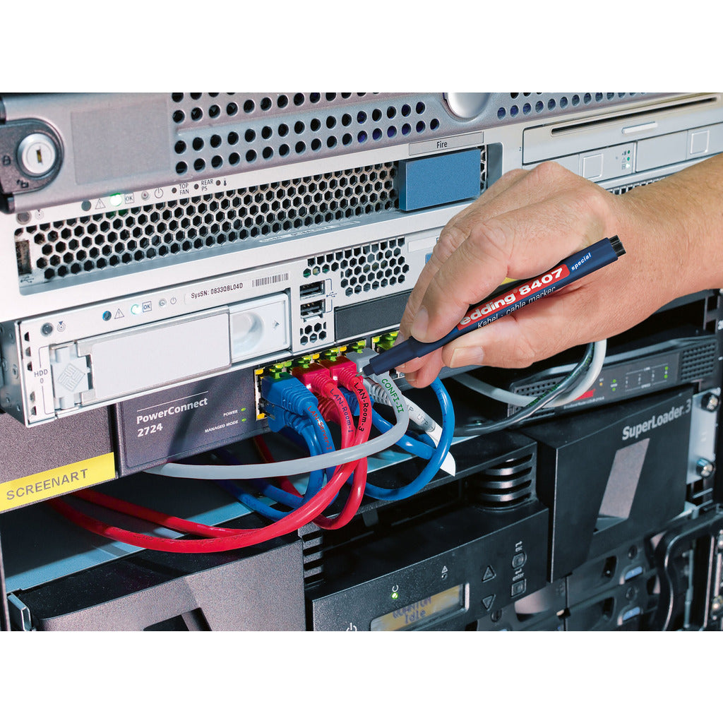 Marcatore per cavi 8407 / set da 4