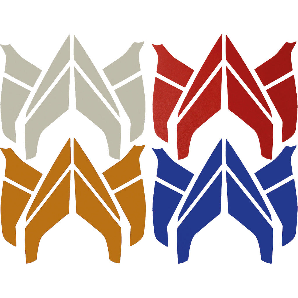 Set di strisce per elmetti antincendio HEROS Titan