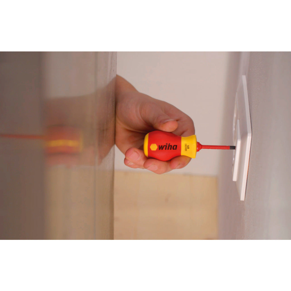 Screwdriver with bit holder set electric slimVario 4-piece with slimBits