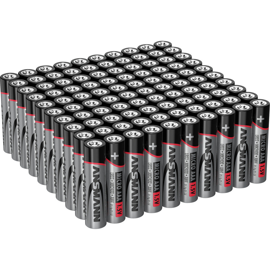 ANSMANN Alkaline Batterie Micro AAA / LR03 100er Box