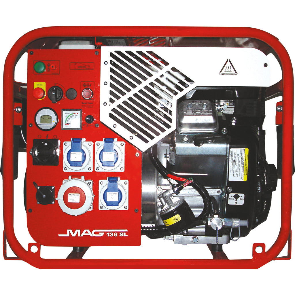 Fire service generator MAG 136 SL-R / 9 kVA / according to DIN 14685-1
