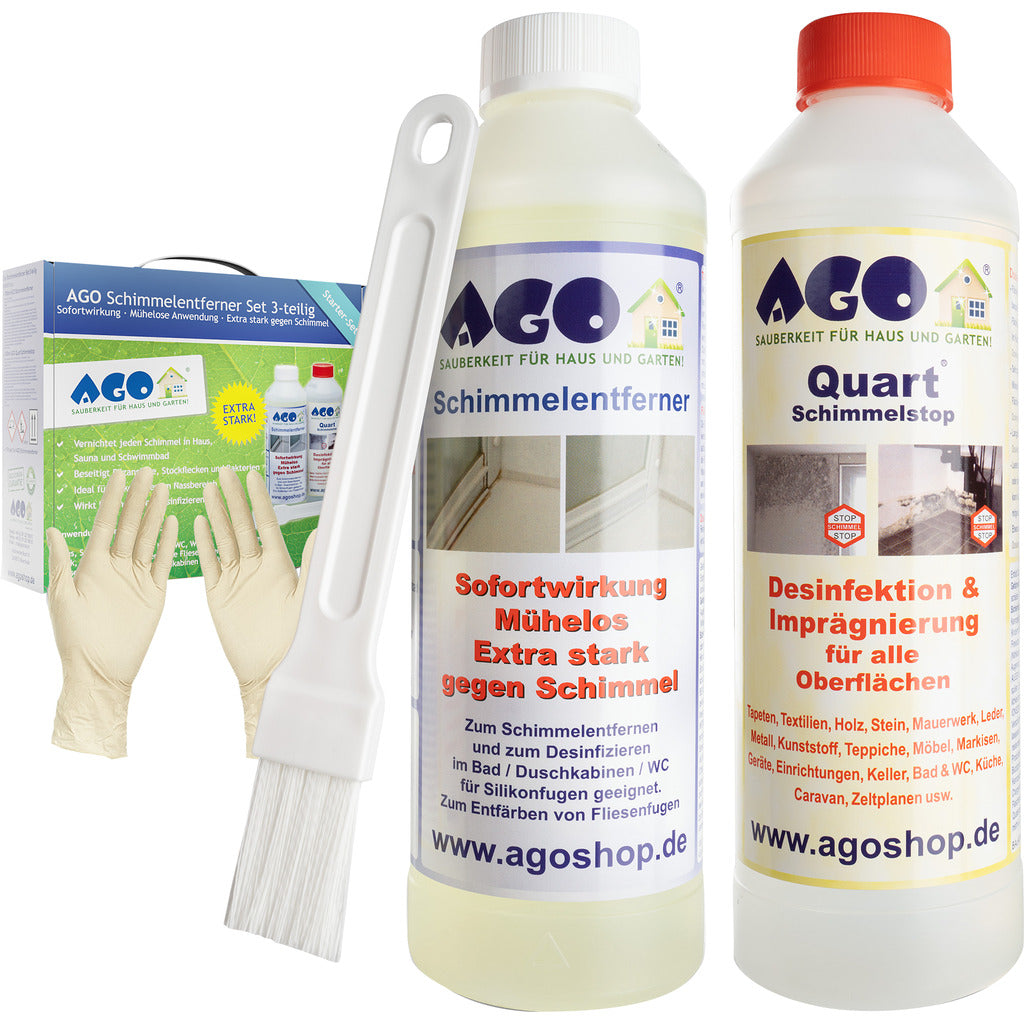 AGO mold remover set / 3-piece