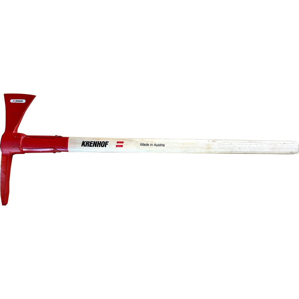 Firefighter's double axe with ash handle