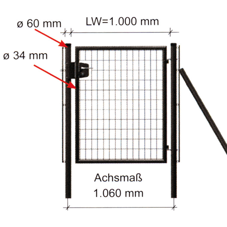 OKTAVIA door - galvanized