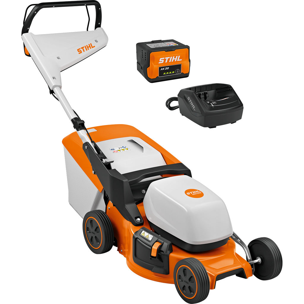 Stihl cordless lawn mower RMA 248 / with AK 20 battery and charger