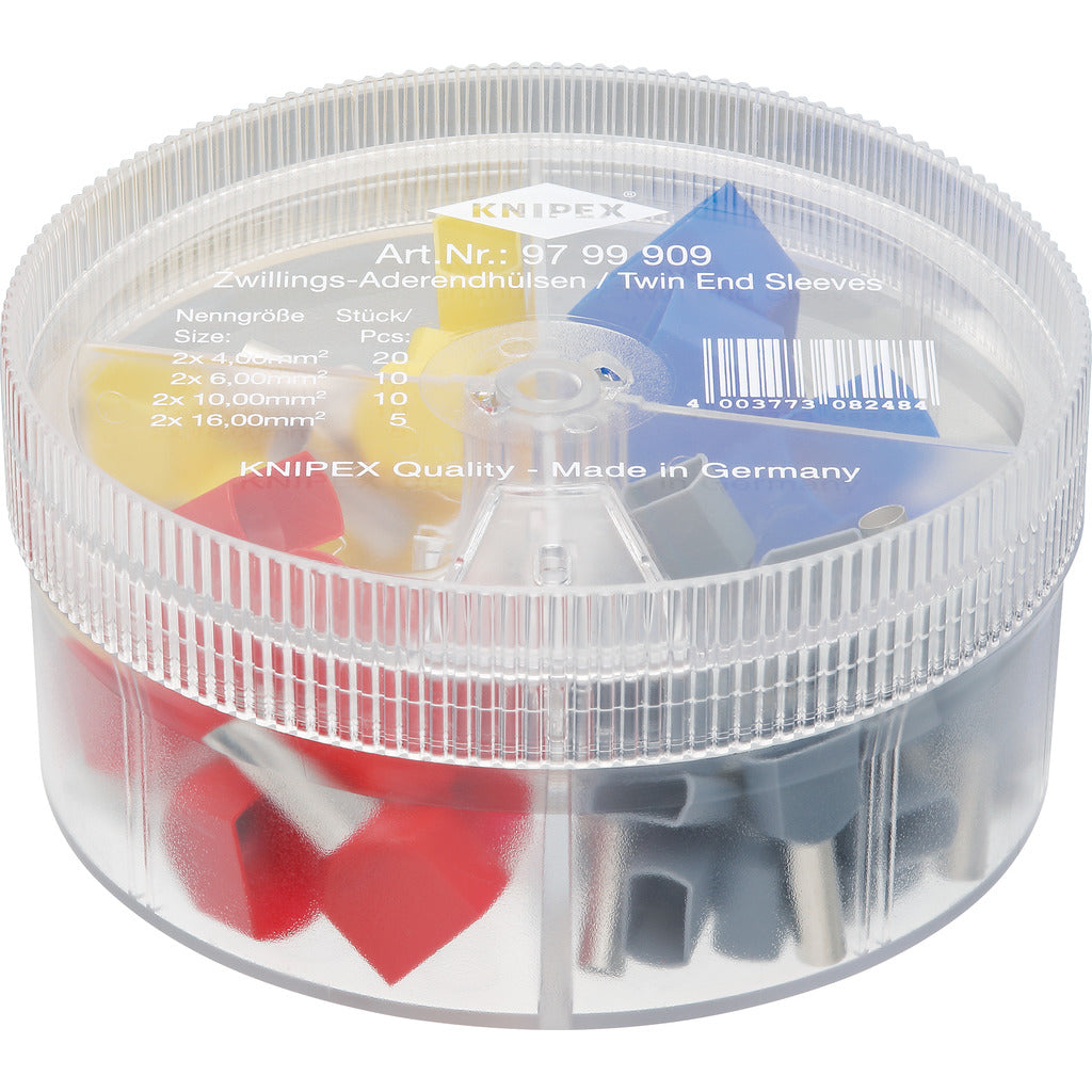 Terminali a due fili Knipex - Scatola assortimento