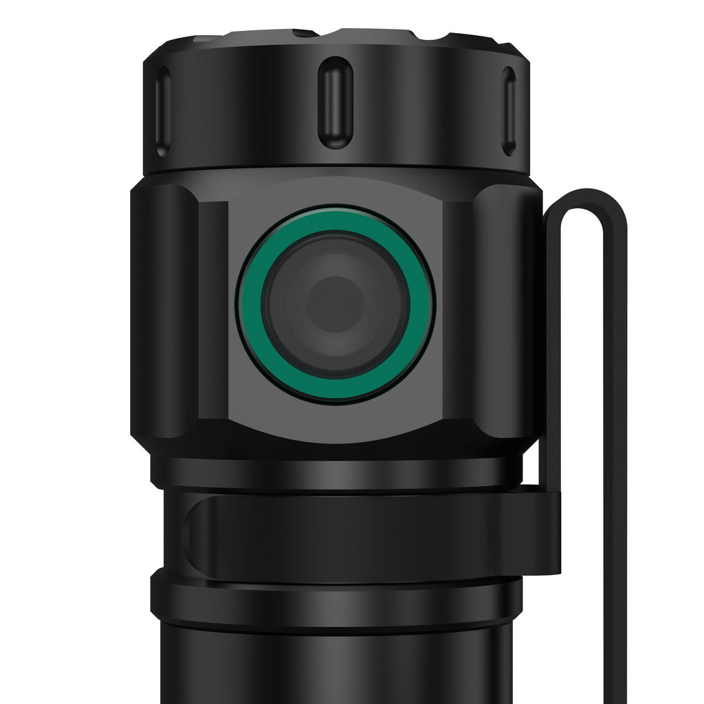 Professional battery-powered flashlight