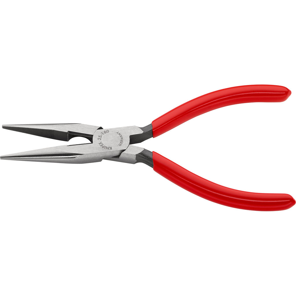 Knipex Flachrundzange mit Schneide / Radiozange