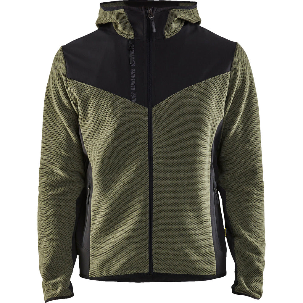 Strickjacke mit Softshell 5940
