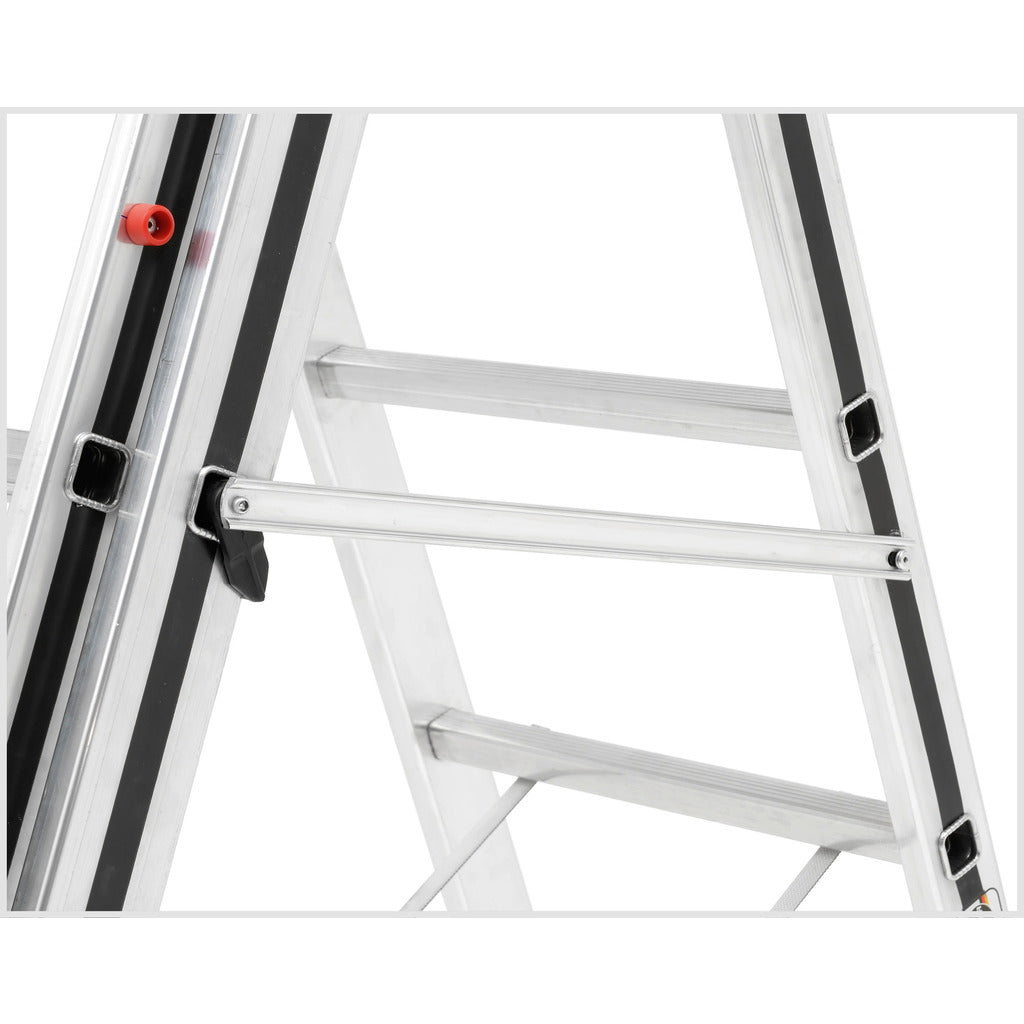 Multi-purpose ladder ALU-PRO 3-part 70247