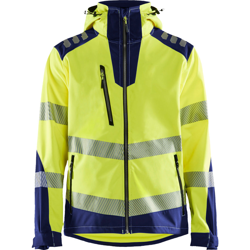 High Vis Softshell Jacke 4491