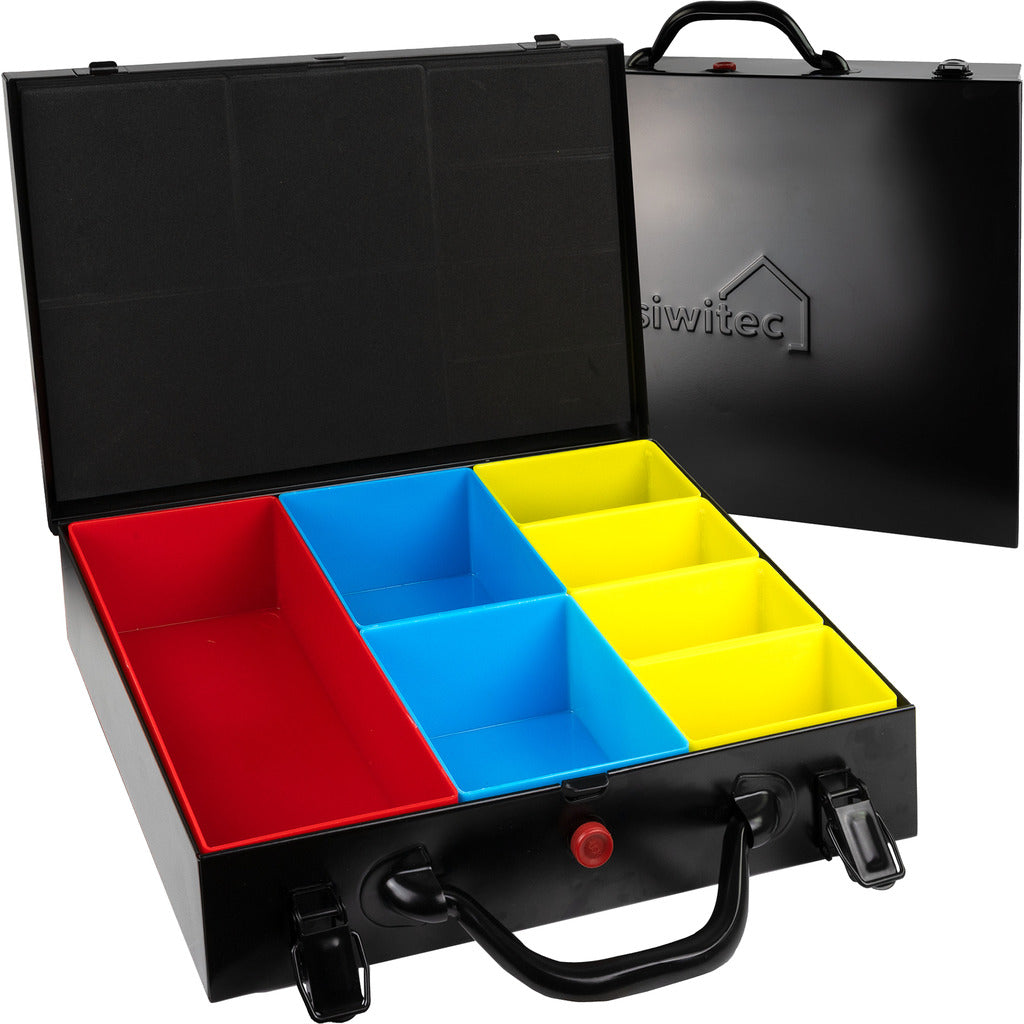 Siwitec Stahlblechkoffer / 7-teilig