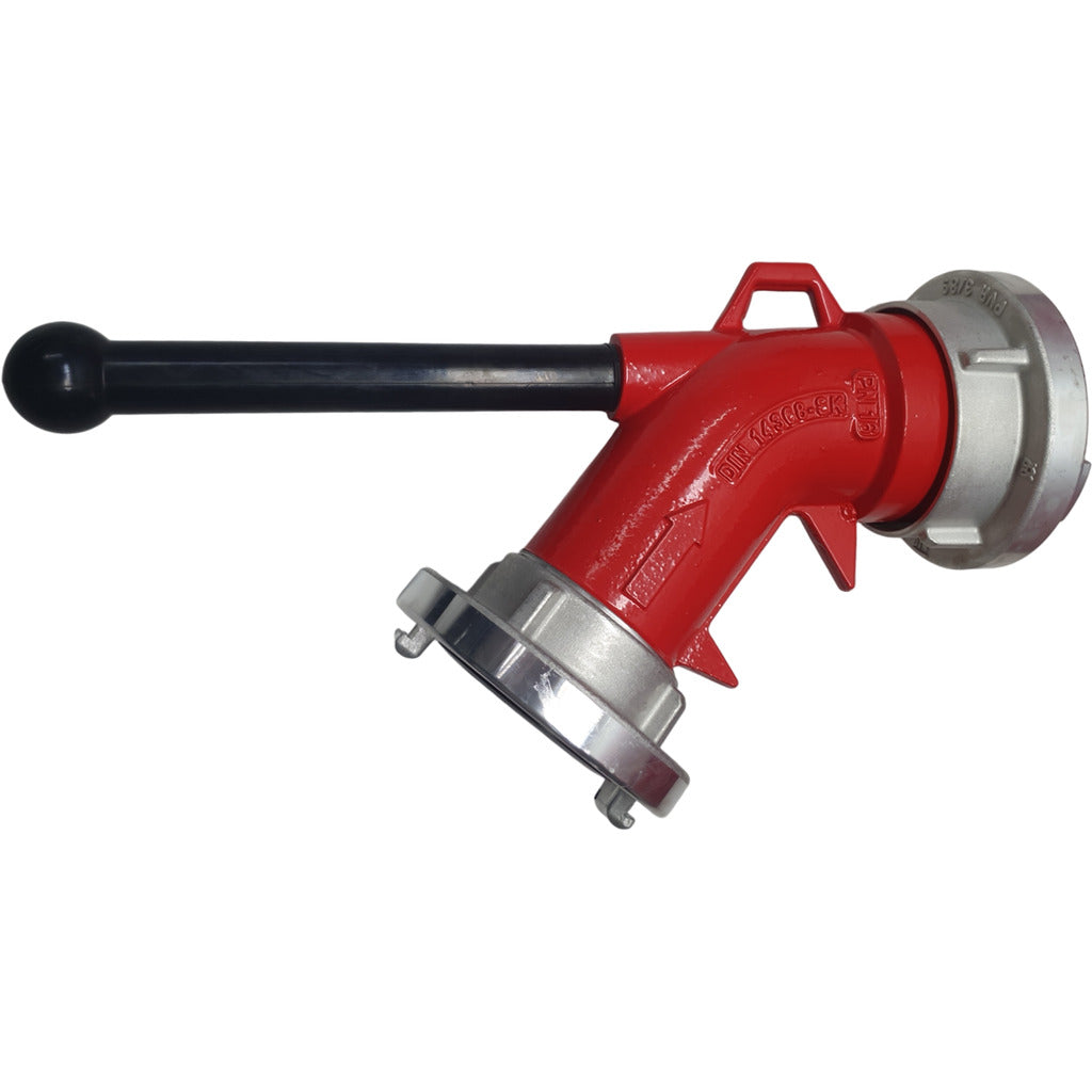 Support elbow PN16 / STORZ B / DIN 14368