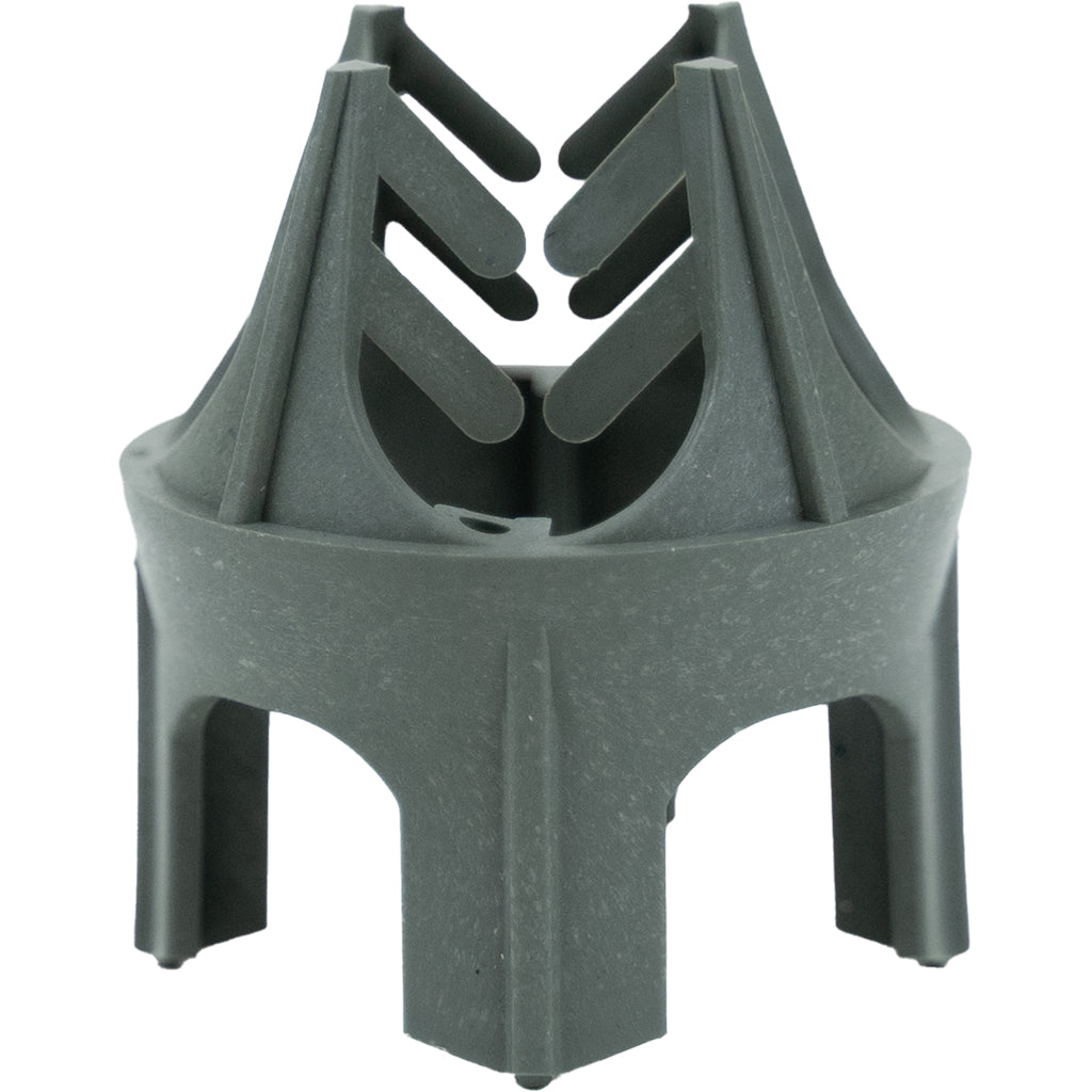 Clamping claw with pointed foot