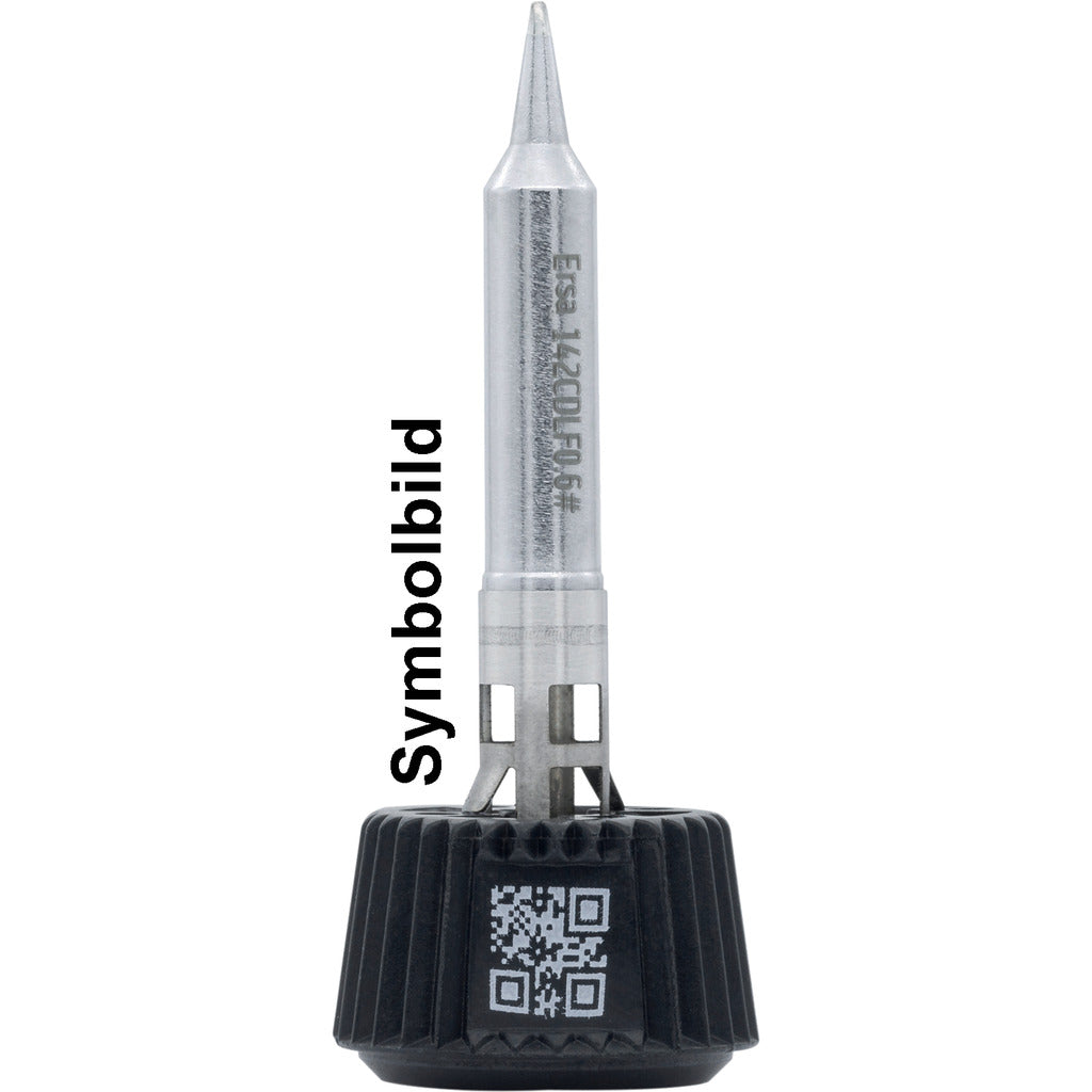 ERSADUR permanent soldering tip with bayonet lock / Series 142