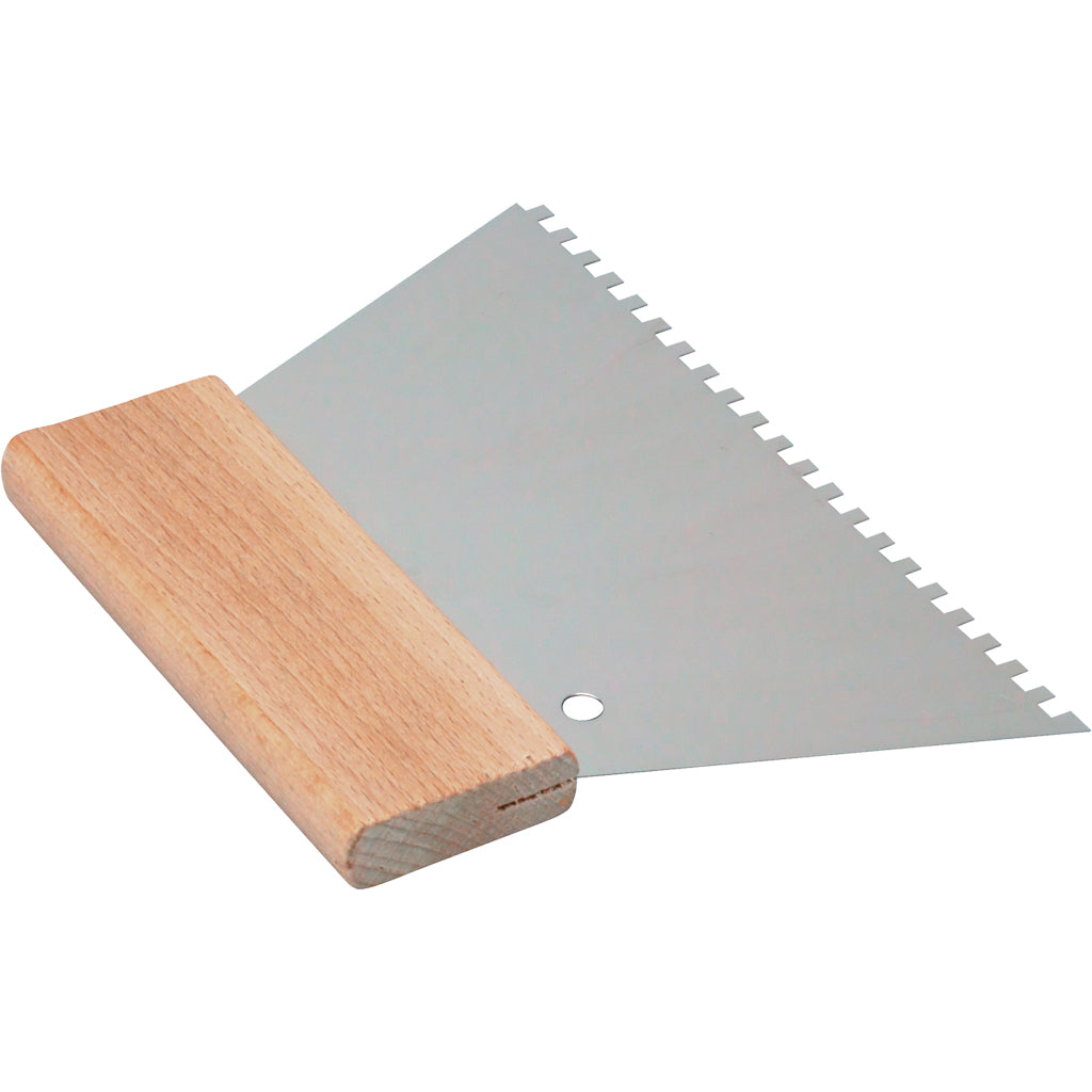 Spatola per spalmare l'adesivo