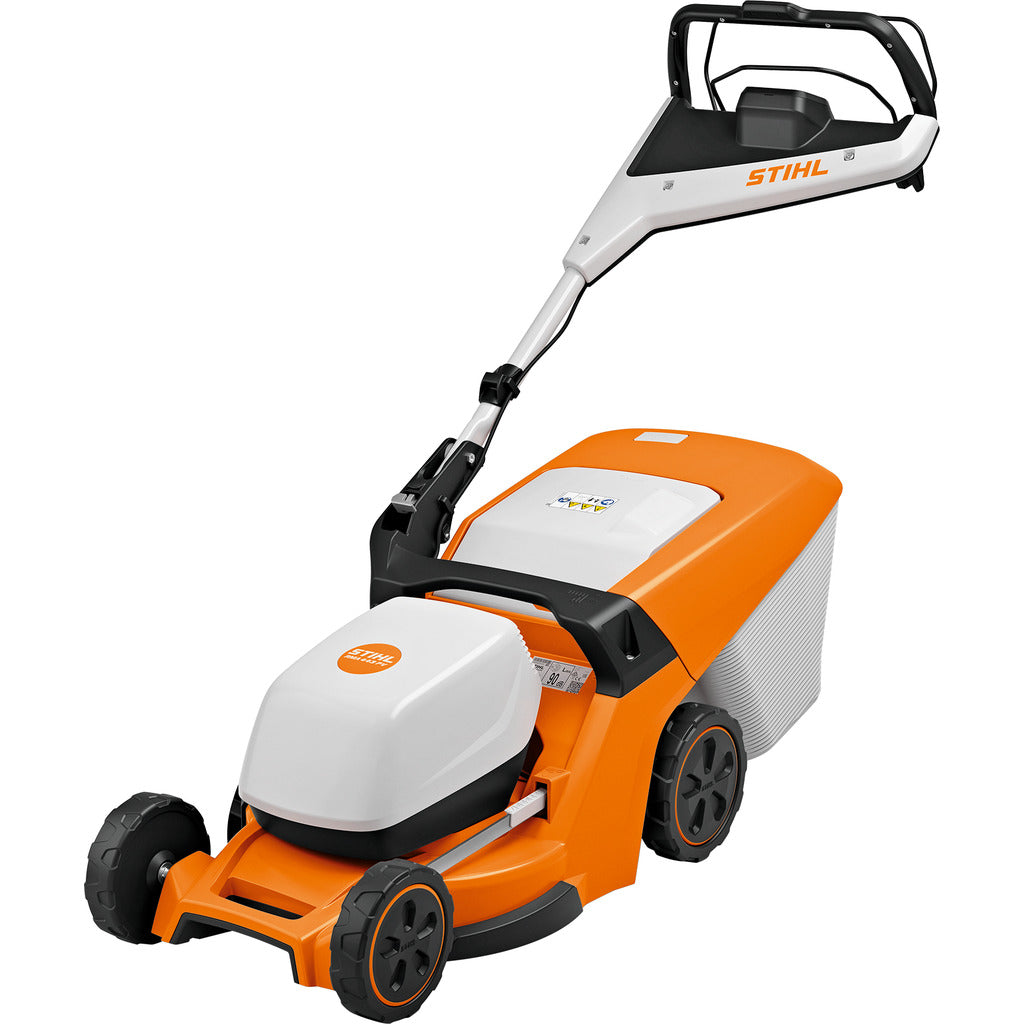 Set tosaerba a batteria Stihl RMA 443.3 PV / con batterie AP 30, AP 300 S e caricabatterie AL 301