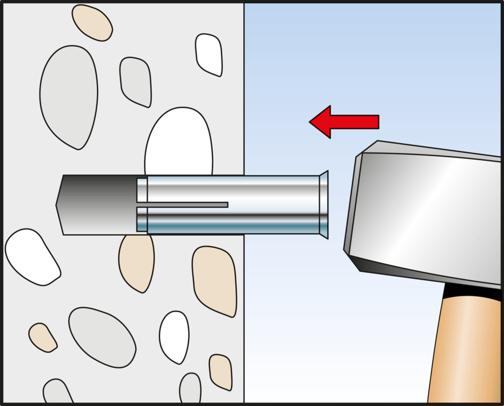 Drop-in anchor EA II steel