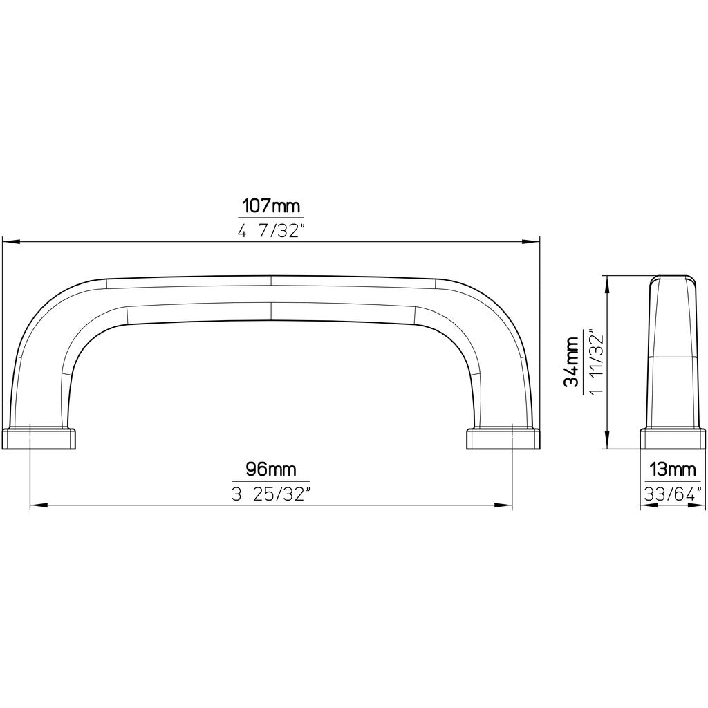 Furniture handle 1577