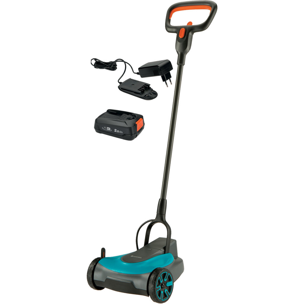 Gardena cordless lawnmower HandyMower 22/18V P4A / Ready-To-Use Set
