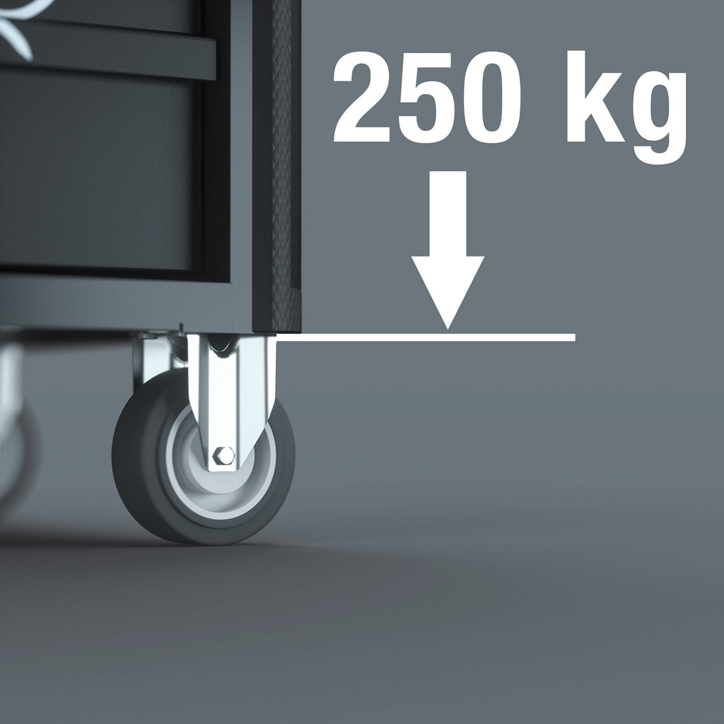 Carrello da officina 1 9700 Tool Rebel / 7 cassetti / 78 pezzi