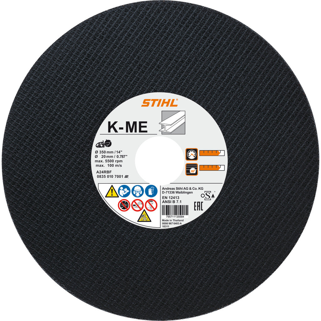 Stihl synthetic resin cutting disc K-ME