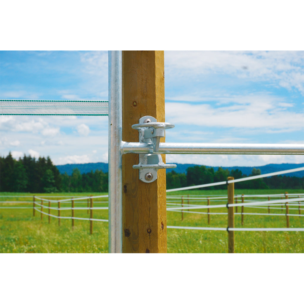 Adjustable pasture gate