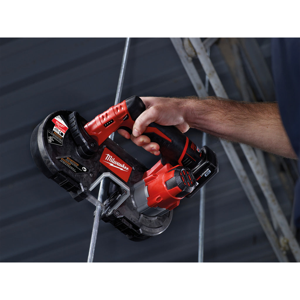 Cordless band saw Milwaukee M12 BS-0