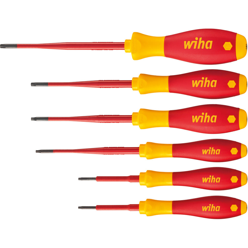 Screwdriver set Soft Finish electric slimFix TORX 6-piece.