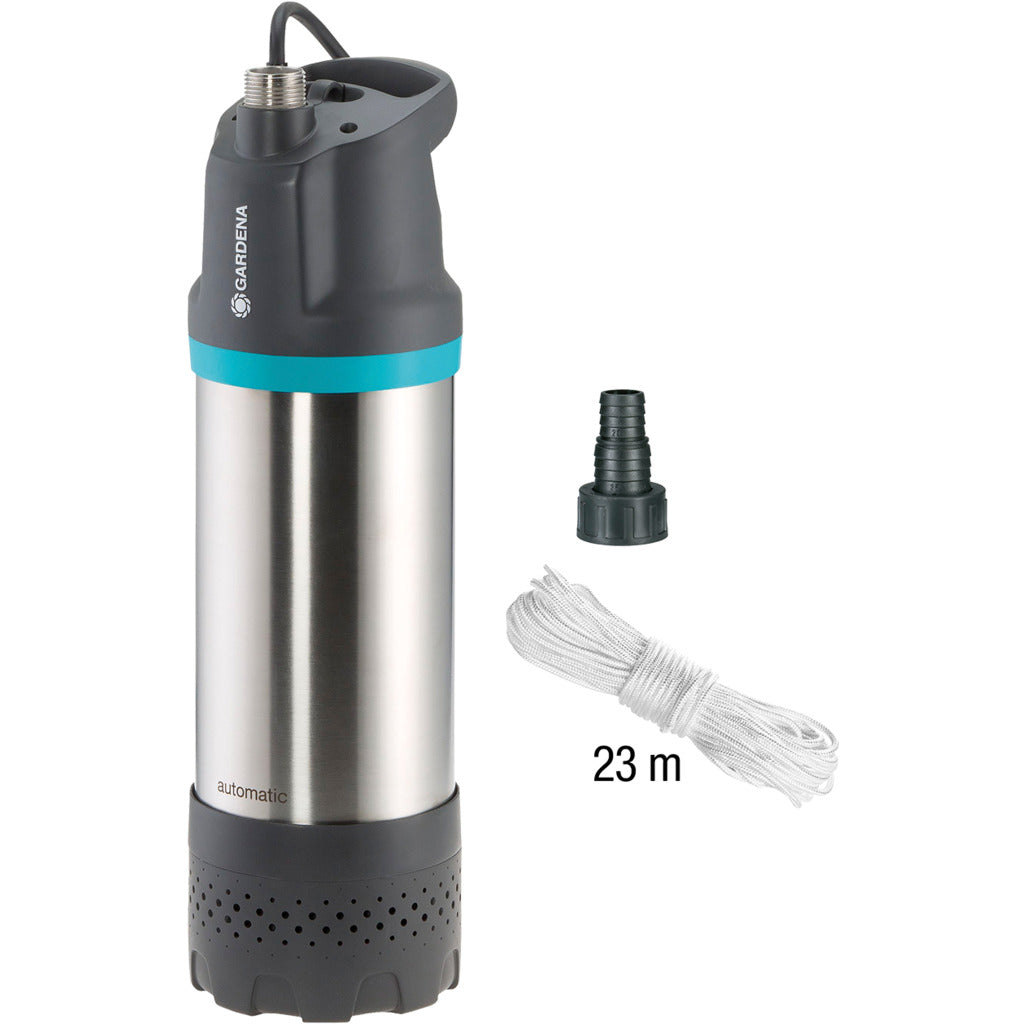 Gardena submersible pressure pump 6100/5 inox automatic