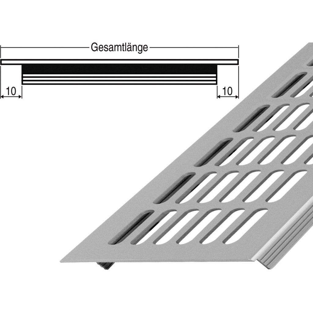 Ventilation decorative profile