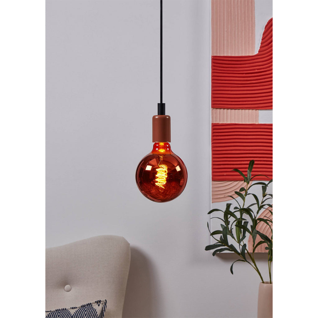 Eglo LED filament bulb - Globe G125 COPPER / E27