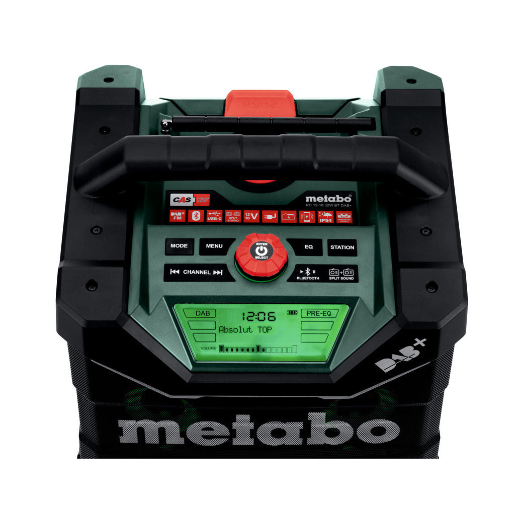 Radio da cantiere RC12-18 32W BT DAB+