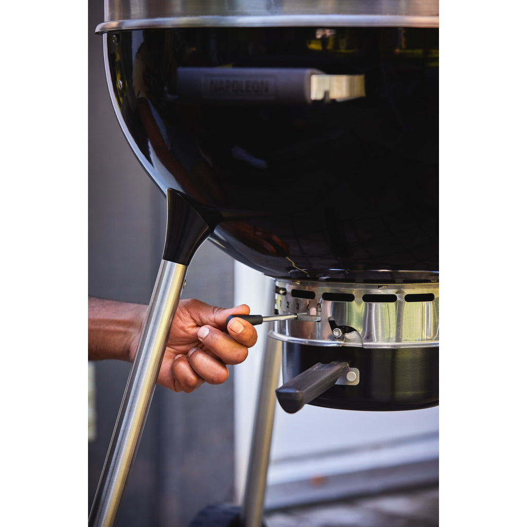 Napoleon charcoal kettle grill PRO22K-LEG-3