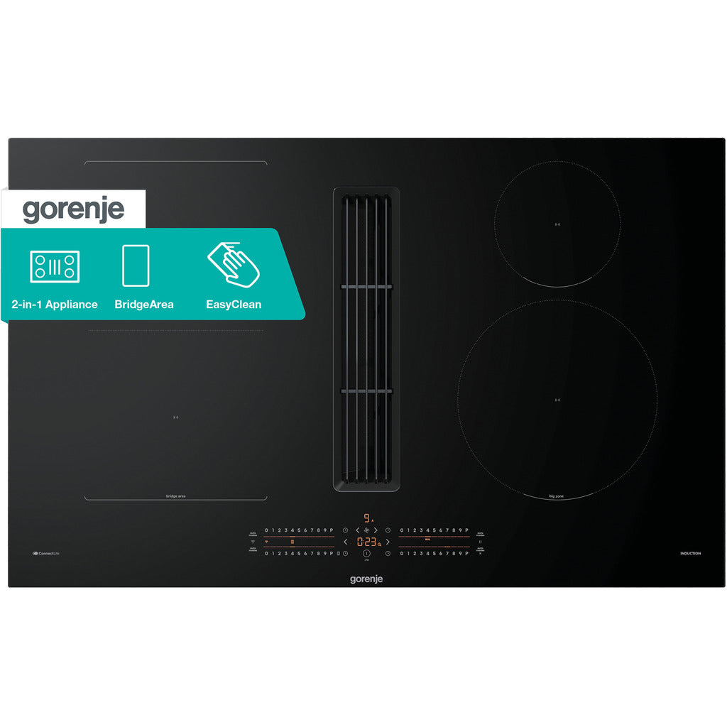 Piano cottura a induzione con cappa integrata G600 GEH8432BSCWF