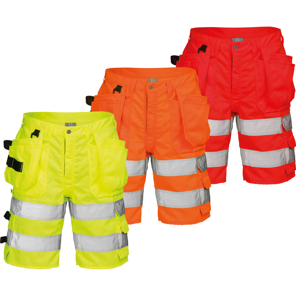 Pantaloncini da lavoro ad alta visibilità classe 2 2028 PLU