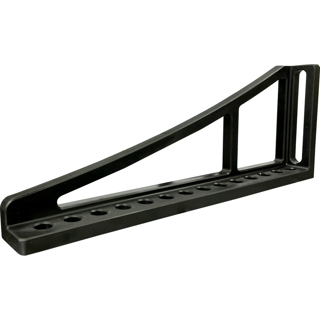 Schweißtisch Anschlag- und Stützwinkel mit Strebe / System 28