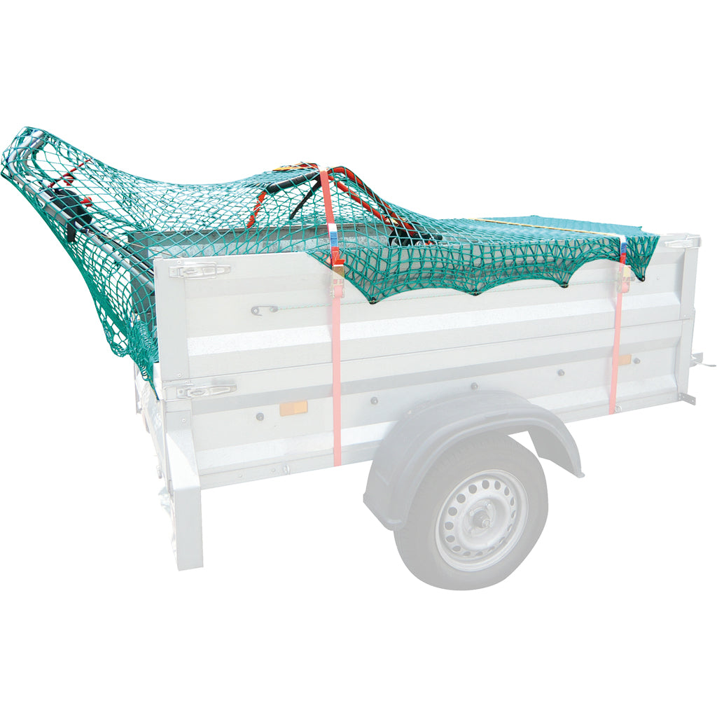 Cover net including guy rope