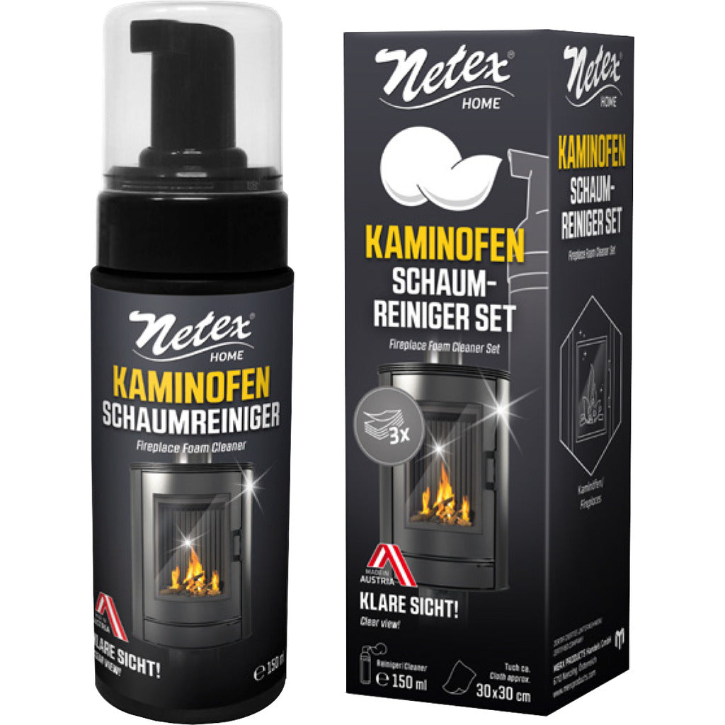 NETEX Kaminofen Schaumreiniger-Set