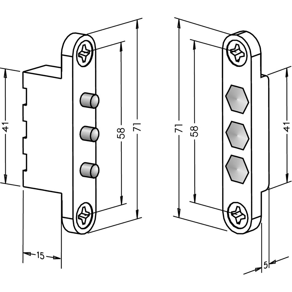 Current transformer 10306 3-pole