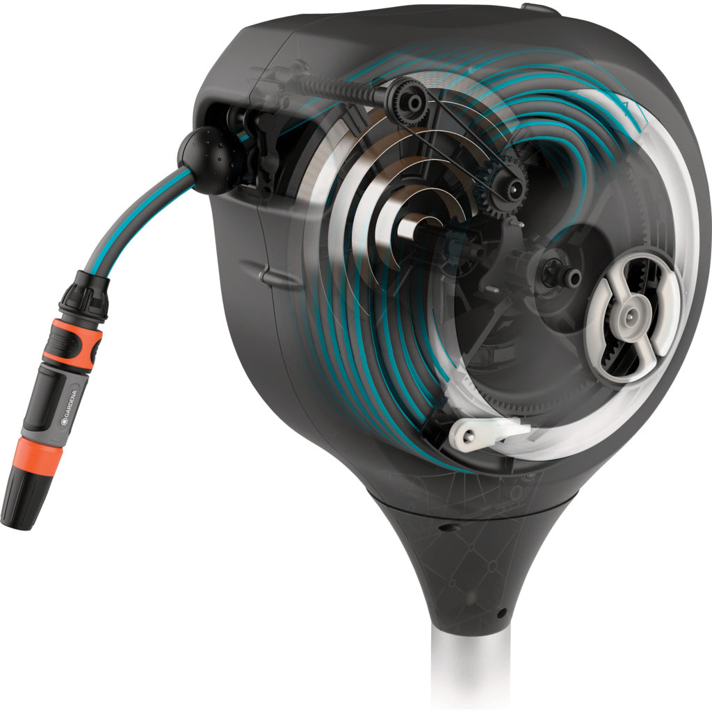 Contenitore per tubo da giardino RollUp S & M