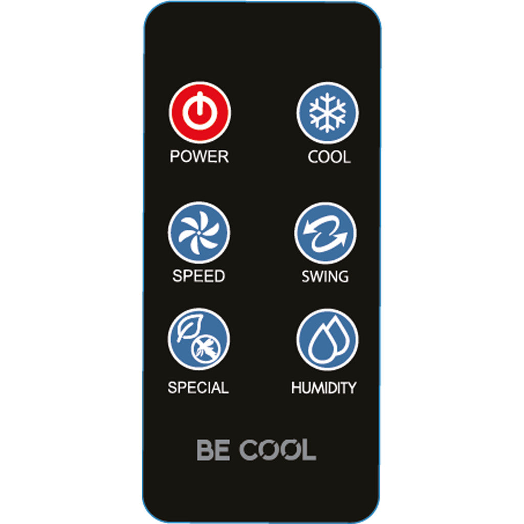 BE COOL Luftkühler mit Wassertank