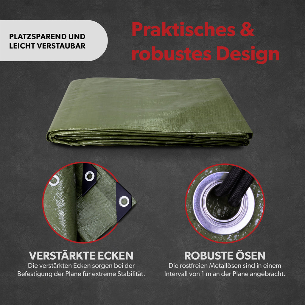 Siwitec tarpaulin with eyelets